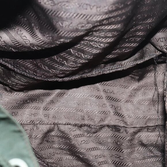 PRADA Backpack Nylon Khaki Auth bs16382 - Picture 10 of 16